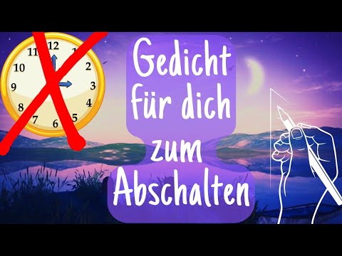 Nimm dir Zeit für dich - Liebe Grüße als Gedicht #poetry
