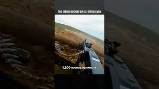 This German Machine Gun is a Speed Demon