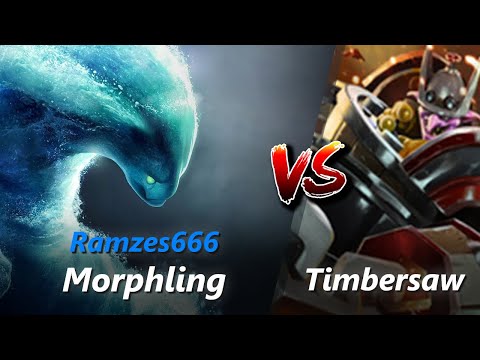 How to Morphling safelane vs Timbersaw/Grimstroke (feat. Ramzes666) | First 10 minutes