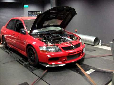 EVO IX HKS Bolt-on Turbo GT II 7460R 511whp Greece
