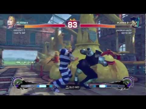 Super Street Fighter IV - i8600011 (Cody) Vs pirokun-aichi (Bison)