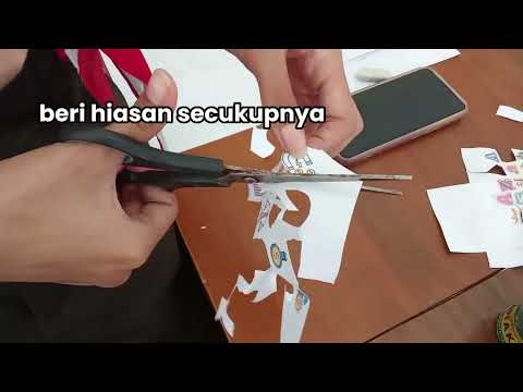 Tugas IPS membuat pop up book