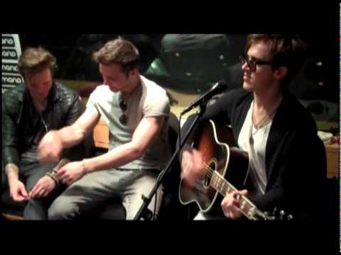 New McFly - Shine a Light Live Acoustic Session. Harry and Dougie Mess Around.