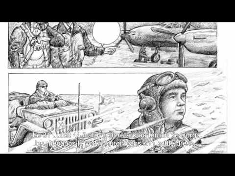 Extrait de planches du Volume 2 de la BD des épaves de Corse