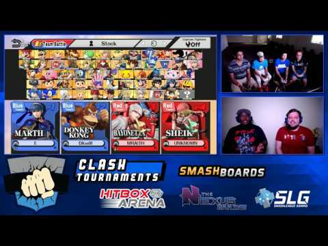 Collision XIV - Wraith + Unknown vs DKwill + Mr. E - SSB4 Winners - Smash Wii U