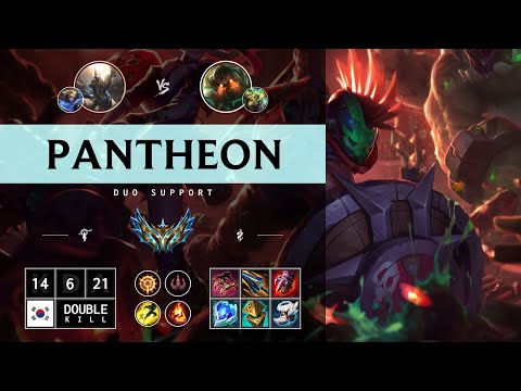 Pantheon Support vs Nautilus - KR Challenger Patch 14.12