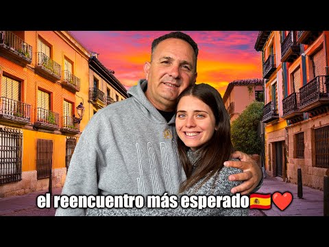 My dad is coming to Spain for the first time to spend New Year's with us | A year without seeing ...