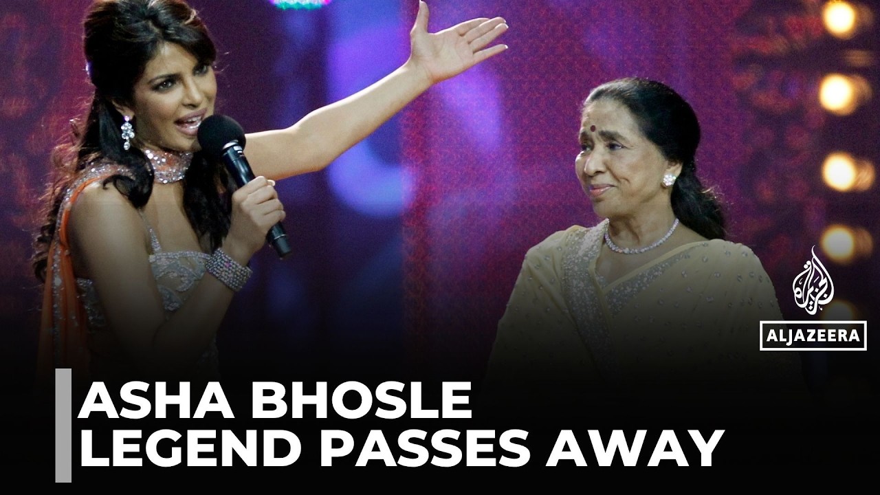Veteran Asha Bhosle dies at 92 | Legendary Bollywood voice passes away