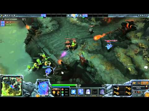 Na'Vi.Dendi vs Orange.Mushi 1v1 Solo Mid Championship The International 3,game 1 Puck !!!