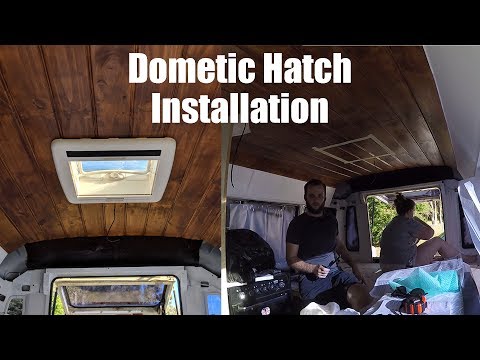 Dometic Seitz Mini Heki Plus Roof Hatch Installation