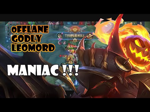 Maniac!!! Unstoppable Leomord king | MLBB| Nemord