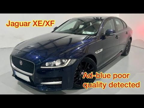Ad-Blue poor quality detected, Jaguar XE