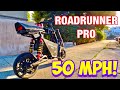 Electric scooter Emove Roadrunner Pro AMAZING 50 MPH - crazy acceleration comfort & value!