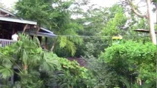 preview picture of video 'Drinks & Desserts via Zip-Line - Tucan Express (near Tikal)'