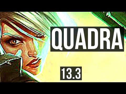 RIVEN vs JAYCE (TOP) | 11/0/0, 73% winrate, Quadra, 7 solo kills, Legendary | EUW Master | 13.3