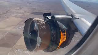 United Boeing 777 Loses Engine Parts Over Denver