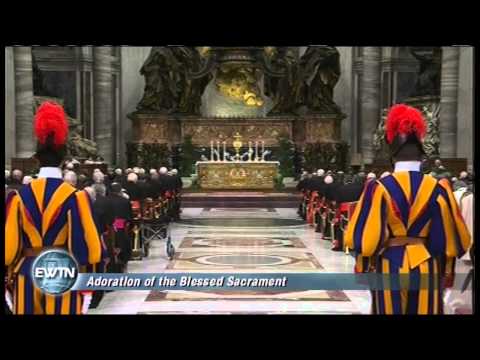 SOLEMN VESPERS FROM ST. PETER'S BASILICA  - 2013-03-06
