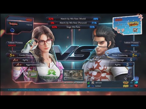 beshlawi (julia) vs GM-Chafai (hwoarang) | TEKKEN 7