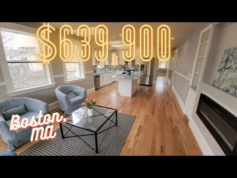 Boston, MA | Dorchester | 1,259 SF | 3 Bedrooms for $639,900