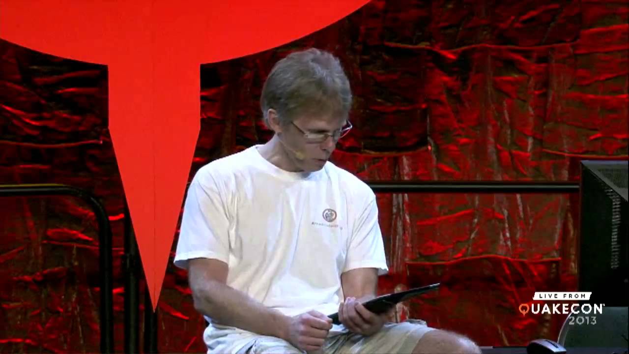 John Carmack's keynote at Quakecon 2013 part 3 - YouTube