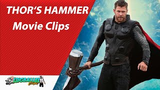 Thor's Hammer | Avenger Infinity Wars | Movie Clip