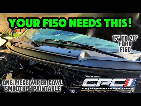 2015–2020 Ford F-150 One-Piece Wiper Cowl Installation | CPC NXT Generation