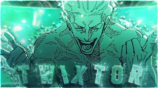 Kinji Hakari Manga Twixtor + CC Clips for Editing 