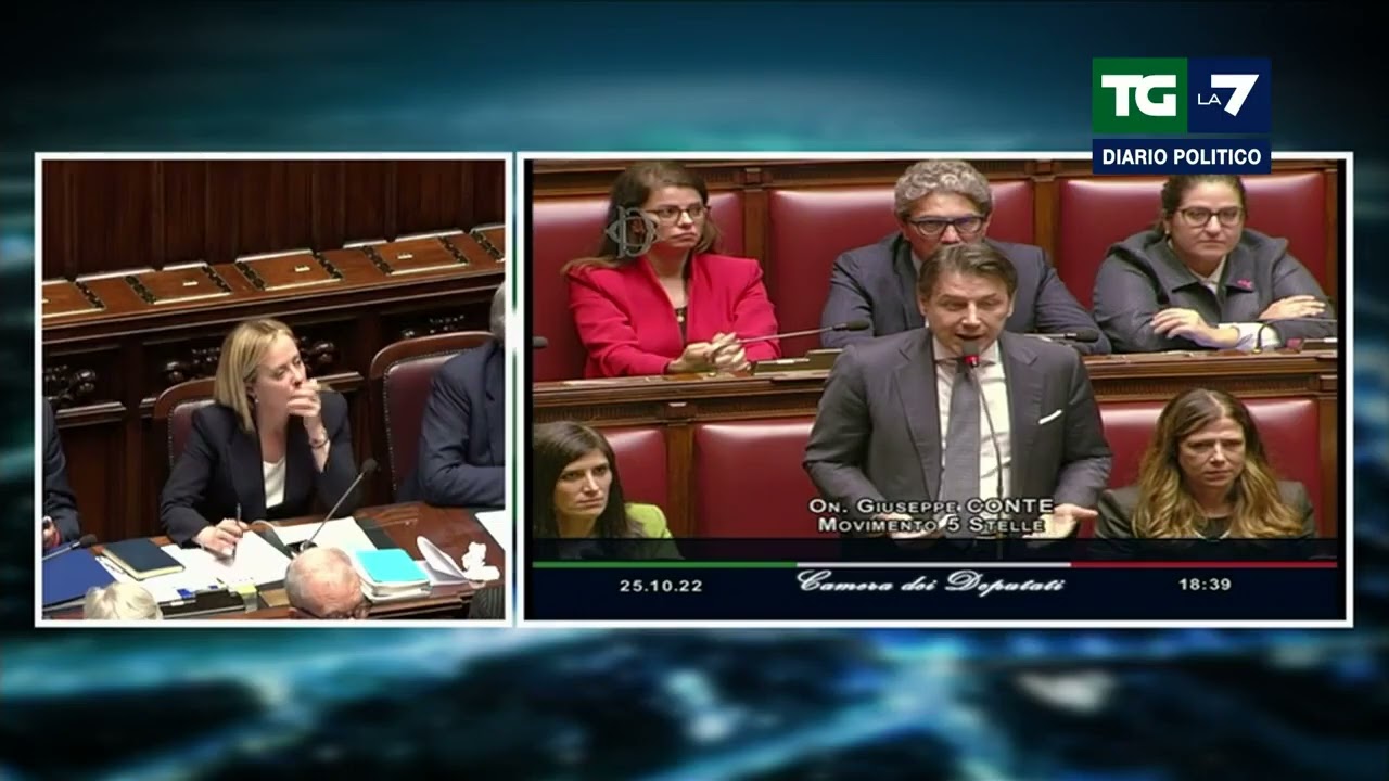 Camera, Conte contro Meloni: Sorrida, sorrida.... E lei risponde così