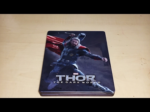 Thor: The Dark World - Best Buy Exclusive Blu-ray SteelBook Unboxing