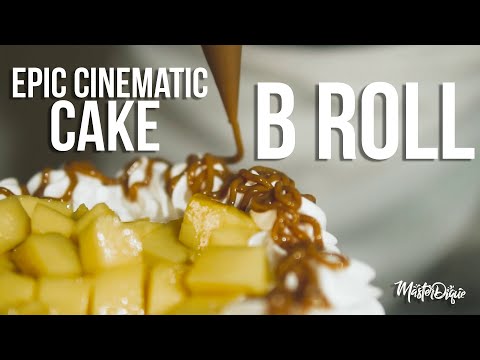 EPIC CINEMATIC CAKE B ROLL