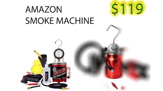 How to Find a Vacuum Leak With a Smoke Machine