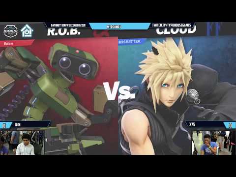 Gwinnett Brawl For the Crown 2019 - Eden(R.O.B.) VS X75(Cloud)- W. Round 1