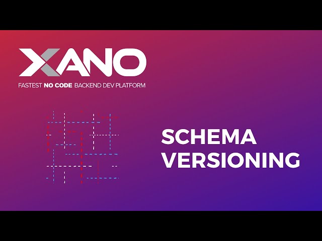 Schema Versioning