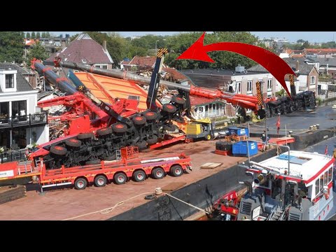 Amazing Dangerous Idiots Crane & Heavy Lifting Equipments Operator Skills Fails