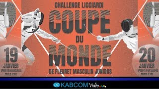 CHALLENGE LICCIARDI 2019 - COUPE DU MONDE - FLEURET MASCULIN JUNIORS