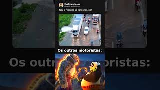 Tudo o respeito ao caminhoneiro! #comedyeffect
