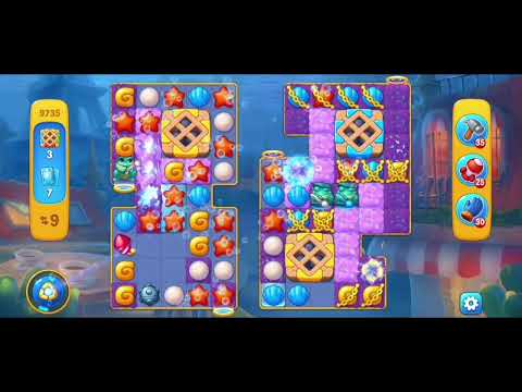 Fishdom 9735 Hard Level - NO 💣🧨💥