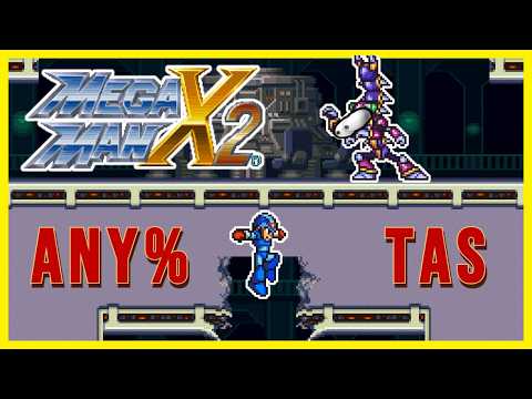[TAS] SNES Mega Man X2 Any% 'CRYSTAL STORAGE GLITCH' in 7:40.85!