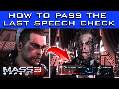 Mass Effect 3 - How to Unlock the Final Speech Options with the Illusive Man
