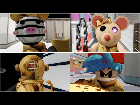 ROBLOX PIGGY NEW COOKIE JUMPSCARES - Roblox Piggy Book 2 rp