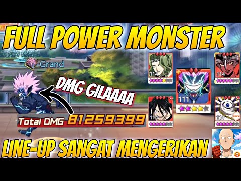 REVIEW AKUN FULL POWER MONSTER🔥, SANGAT MENAKUTKAN KEKUATAN MONSTER - One Punch Man The Strongest