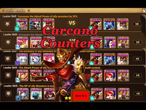 Carcano Counters - Summoners War