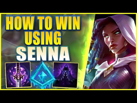 HOW TO WIN EVERY GAME USING SENNA IN HIGH-ELO (INFORMATIVE GAMEPLAY) - League of Legends