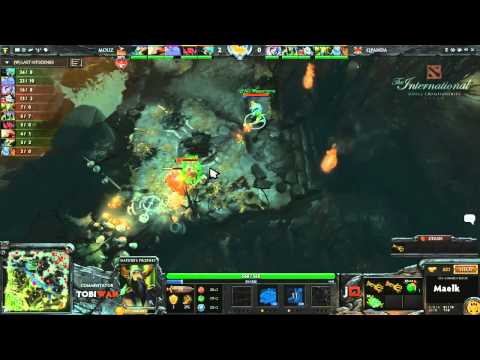 Qpanda vs Mousesports Game 1  DOTA 2 International Western Qualifiers - TobiWan & Soe