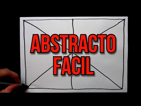 Cómo pintar un cuadro abstracto fácil 🎨 (1 minuto)