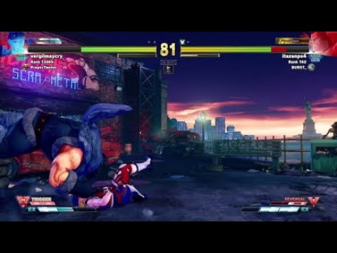 vergilmaycry x itazan ( itazanps4 ) Lucia x Zangief- Street Fighter V - SFV - Capcom