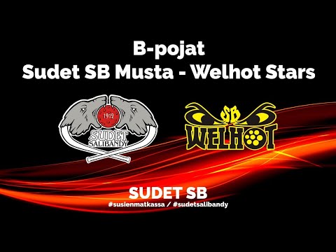 Sudet SB Musta - Welhot Stars, B-pojat 4.1.2020