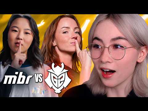 Kyedae Reacts to G2 Gozen vs MIBR! | VCT Game Changers Championship Berlin 2024