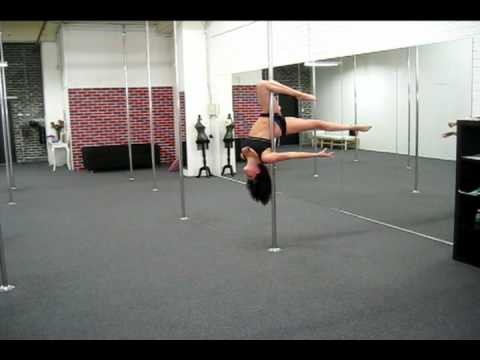 Pole Dance Rehearsal - 80s Pole Routine - Blush Dance School