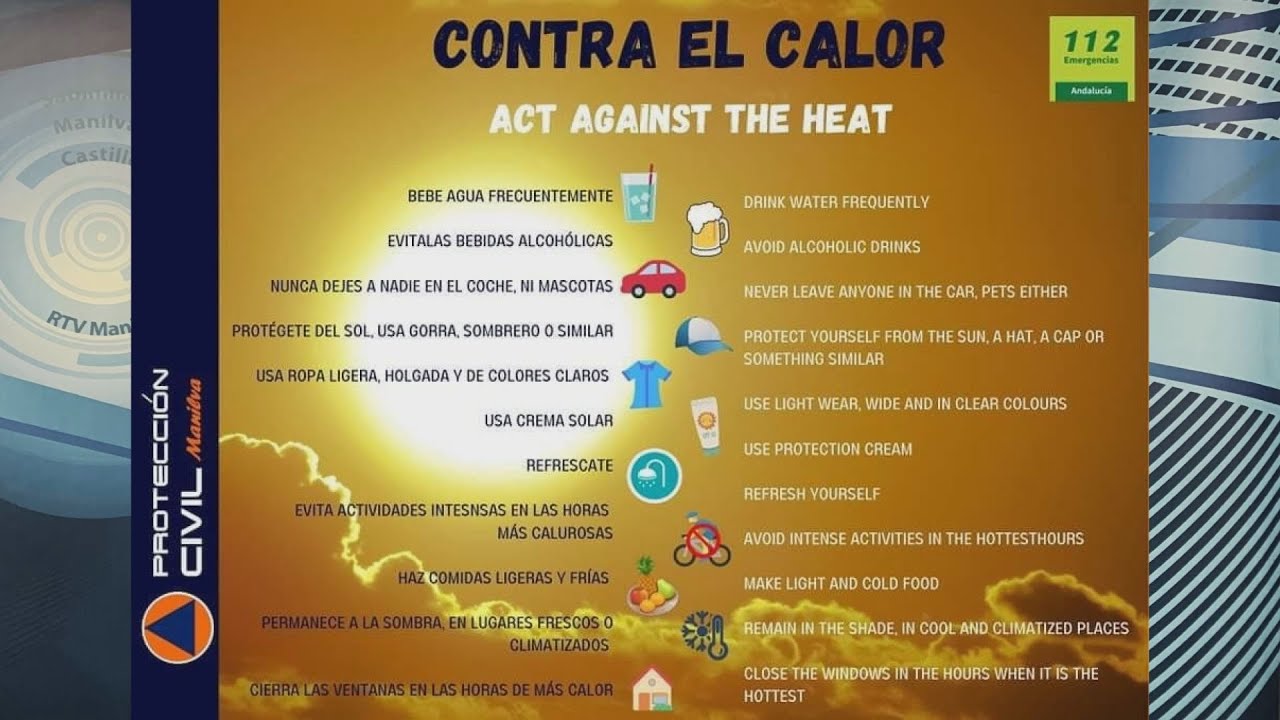 Consejos frente a la ola de calor